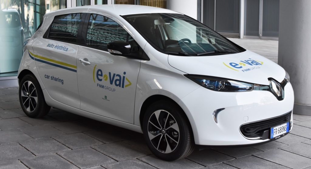 E-Vai Public Villa d’Almè car sharing