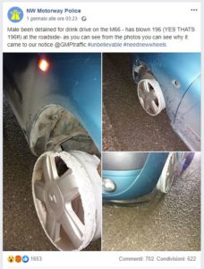 capodanno polizia gomme