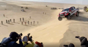 Fernando Alonso Incidente Dakar 2020 video crash