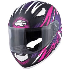 Kappamoto KV38 Houston Spray casco integrale che si ispira alla street art 