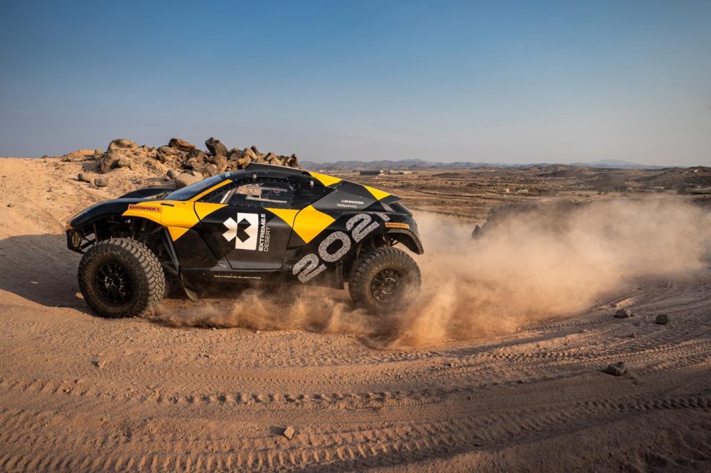 Odyssey 21 Extreme E Continental Dakar 2020 SUV elettrico gomme