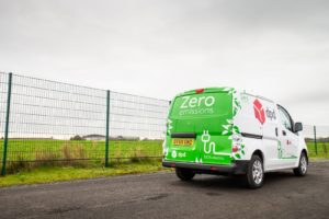 Nissan e-NV200 van al corriere DPD per le consegne a zero emissioni