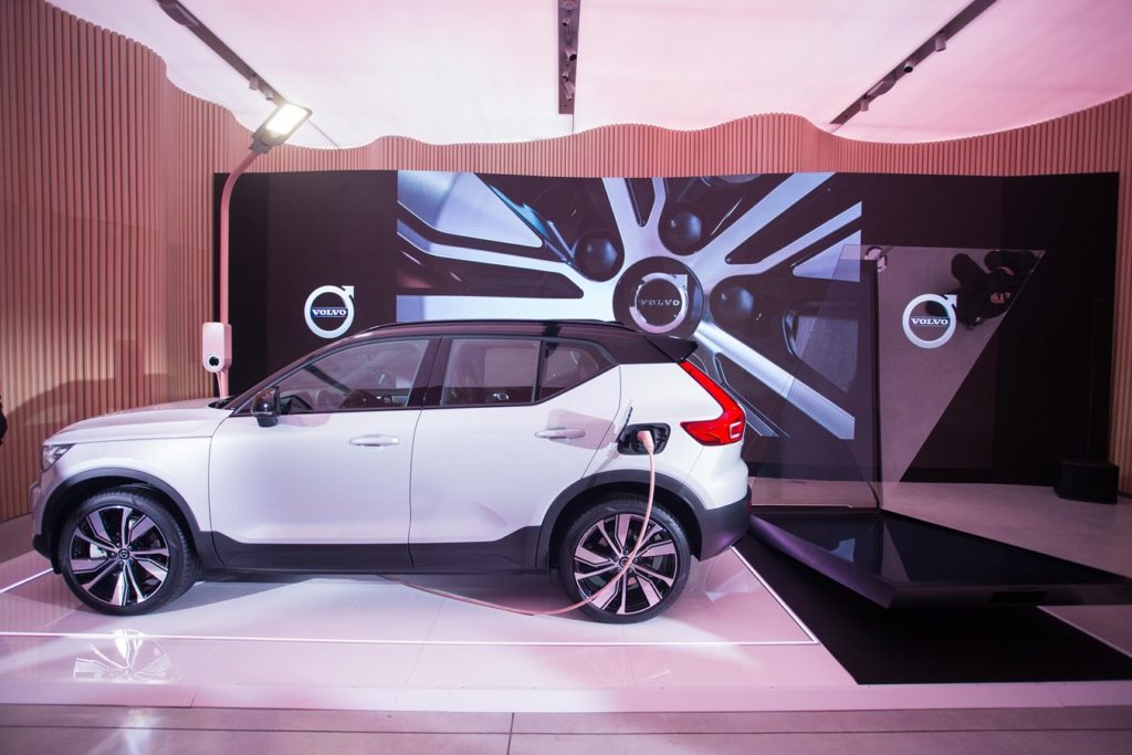 Volvo XC40 Recharge, Volvo Studio Milano attività 2020
