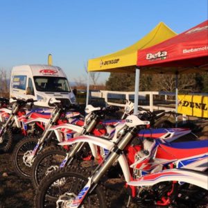 Enduro Experience partnership Dunlop Geomax EN91 D803GP gomme 