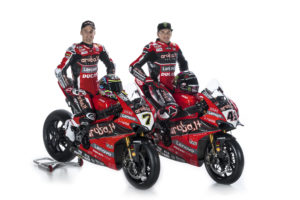 Ducati Superbike Aruba Racing Panigale V4 R Scott Redding Chaz Davies