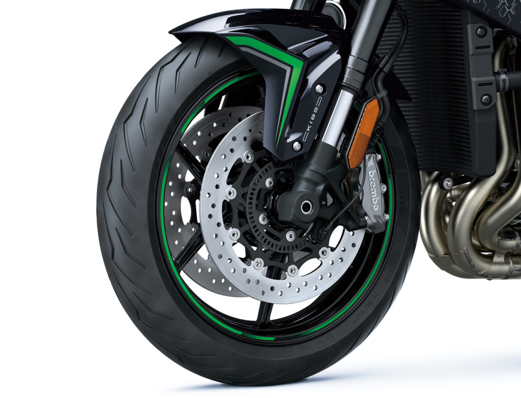 Gomme Kawasaki Z H2 Pirelli Diablo Rosso III primo equipaggiamento