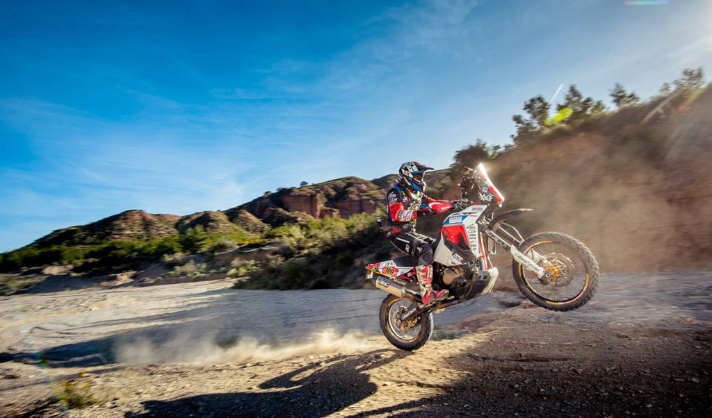 Honda Africa Twin Hispania Rally 2020 Massimo Doretto Tiziano Internò