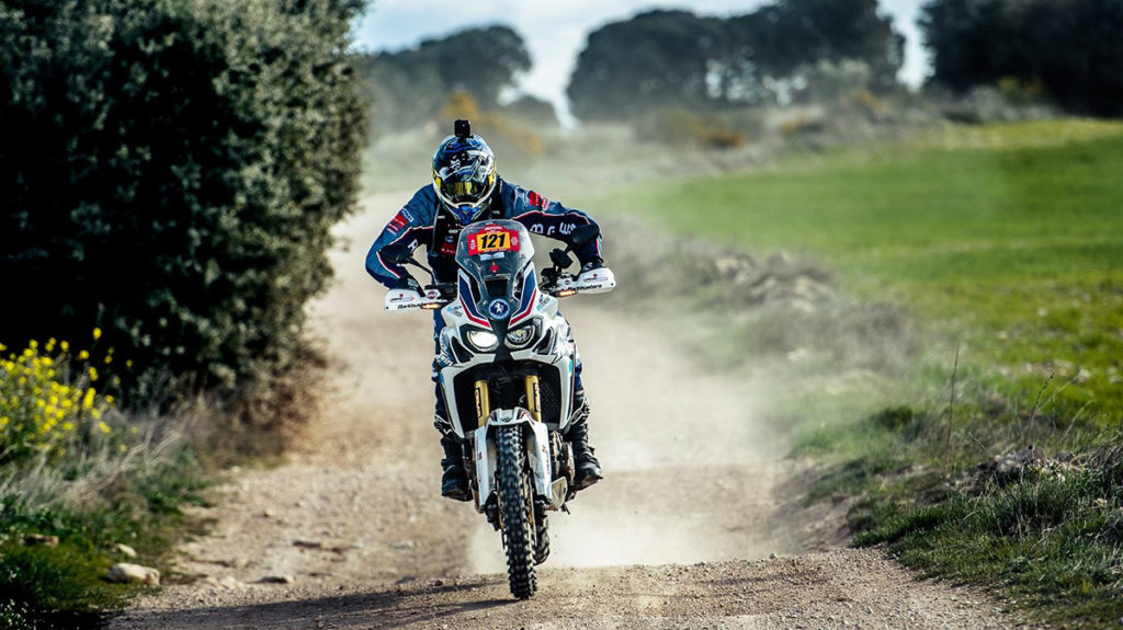 Honda Africa Twin Hispania Rally 2020 Massimo Doretto Tiziano Internò