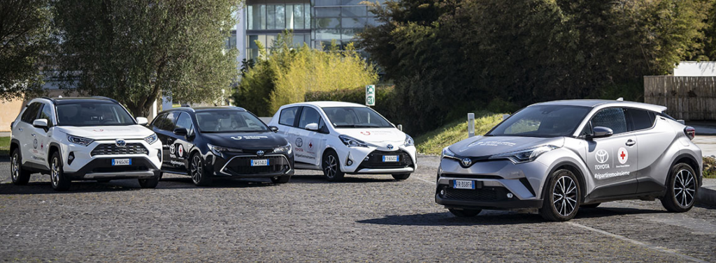 Toyota insieme alla Croce Rossa per emergenza coronavirus COVID-19