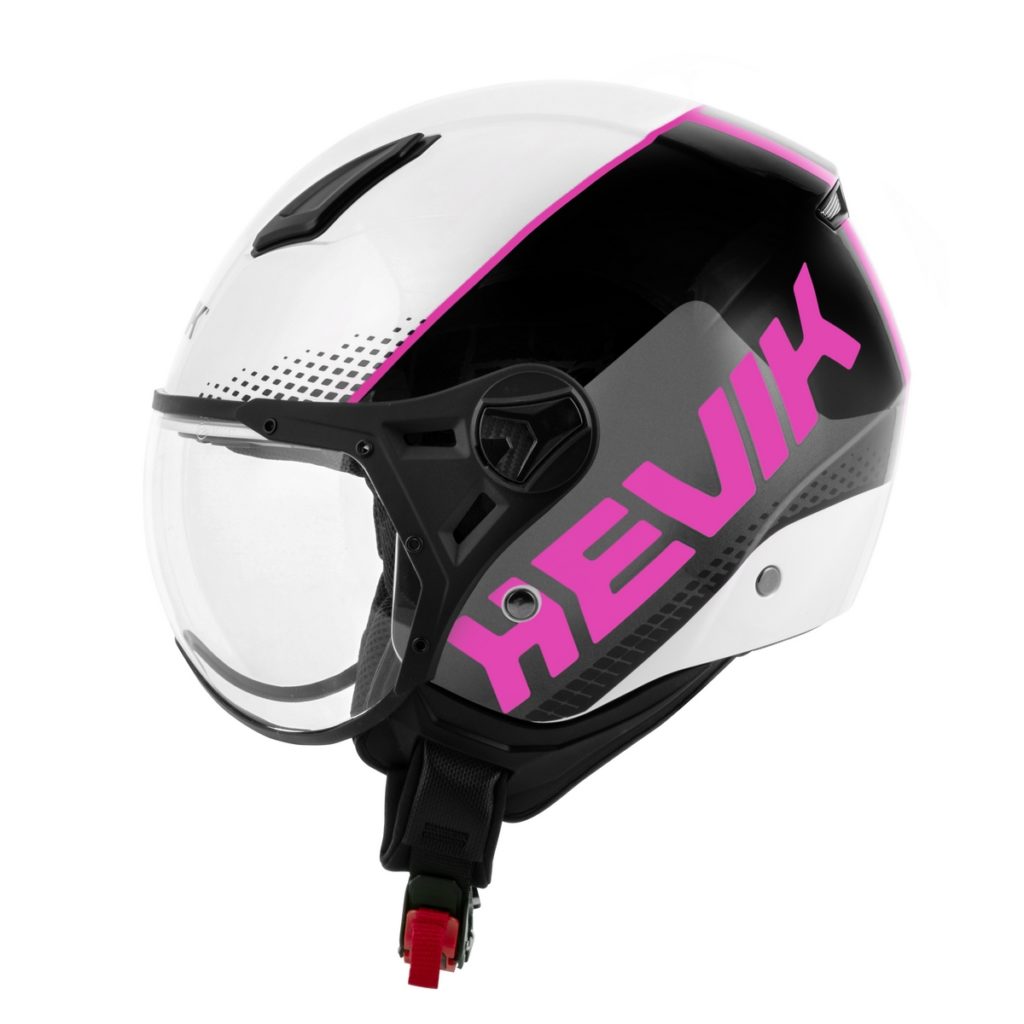Hevik Donne scooter total look giacca Scirocco Lady casco Nautilus
