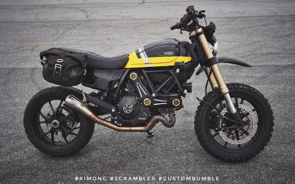 Custom Rumble finale ducati scrambler facebook