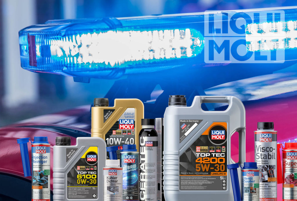 prodotti gratuiti Liqui Moly per servizi di soccorso e vigili del fuoco olio