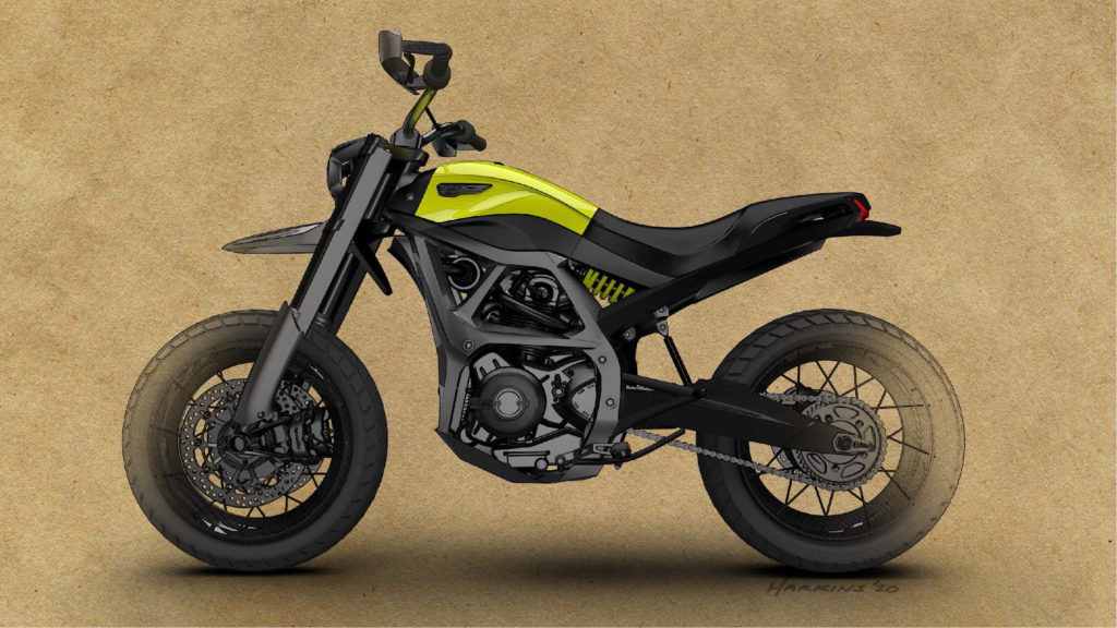 Ducati premia lo studente dell’Art College di Pasadena che ha disegnato lo Scrambler del futuro