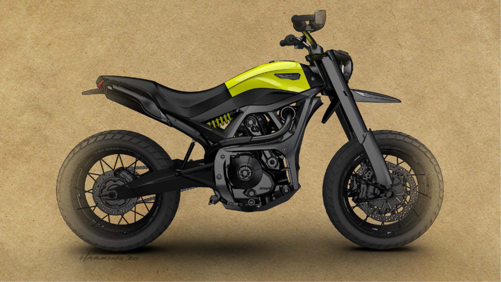 Ducati premia lo studente dell’Art College di Pasadena che ha disegnato lo Scrambler del futuro