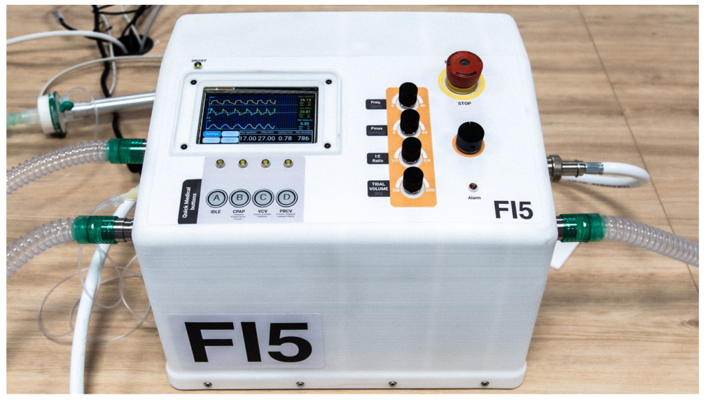 ventilatore polmonare FI5 Ferrari Istituto Italiano di Tecnologia