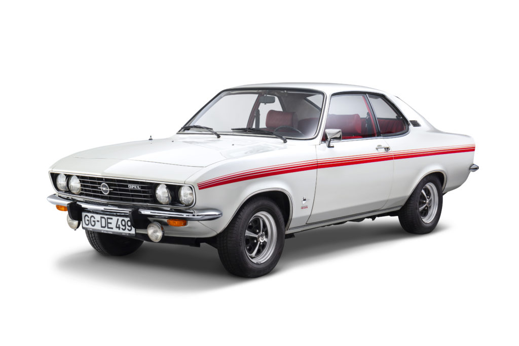 Opel Manta anniversario 50 anni pesce leggenda perchè questo nome