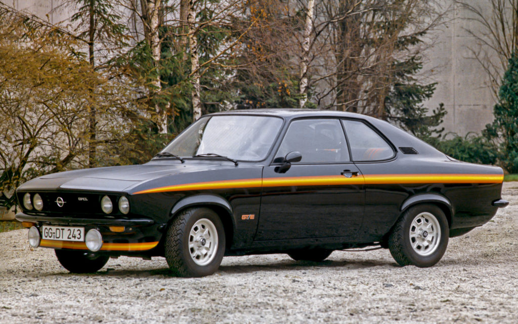 Opel Manta anniversario 50 anni pesce leggenda perchè questo nome