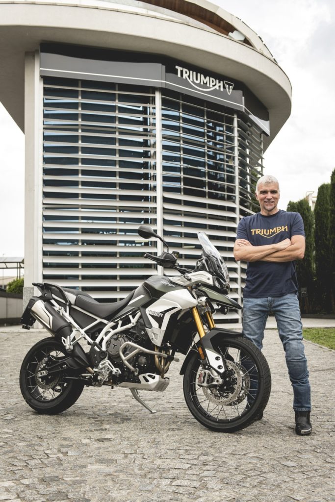 Rodolfo Frascoli Triumph Tiger 900 design moto due ruote 