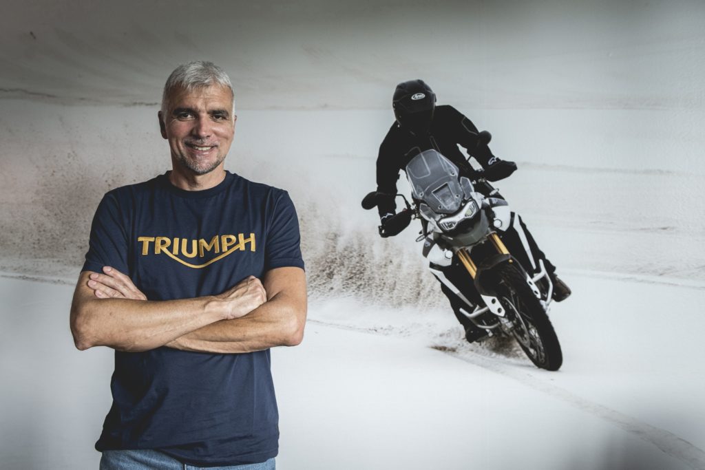Rodolfo Frascoli Triumph Tiger 900 design moto due ruote 