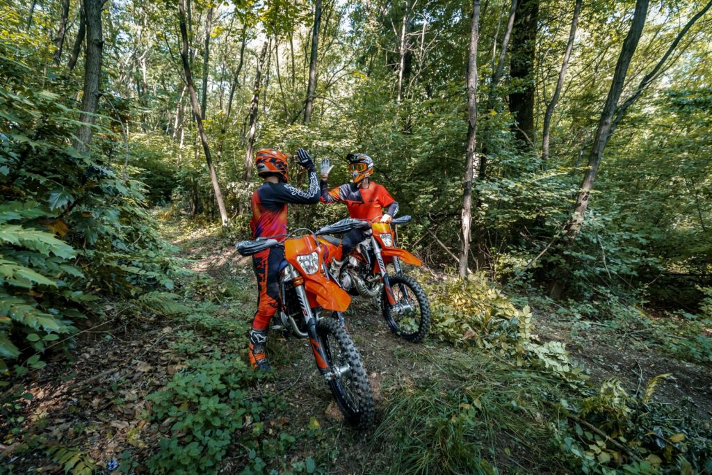 Corsi enduro maxi-enduro offroad proposte di in Moto col Gigi e KTM