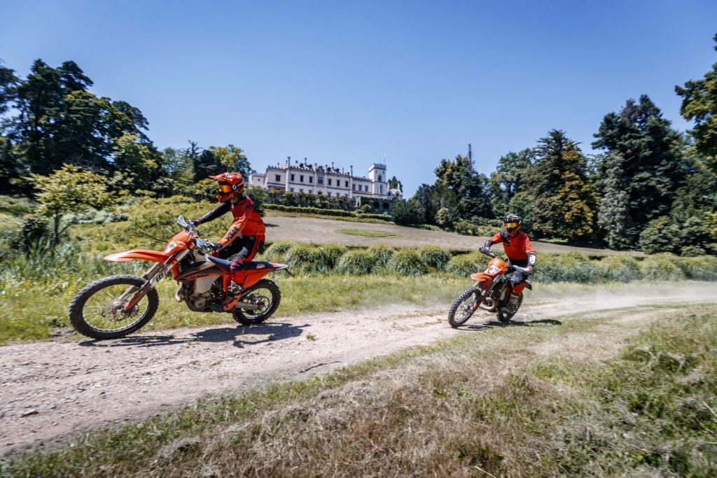 Corsi enduro maxi-enduro offroad proposte di in Moto col Gigi e KTM