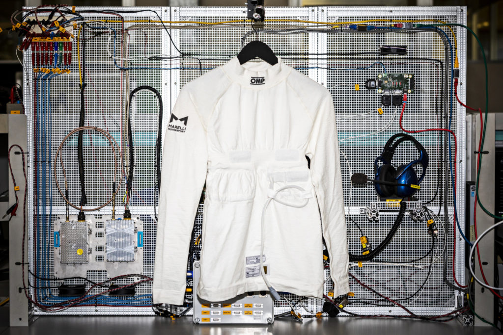 Vism Vital Signs Monitor OMP Racing Marelli maglia biometrica parametri