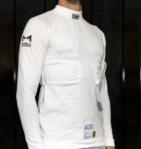 Vism Vital Signs Monitor OMP Racing Marelli maglia biometrica parametri 