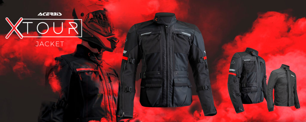 X-Tour, la giacca adventure Acerbis per i moderni viaggiatori su due ruote