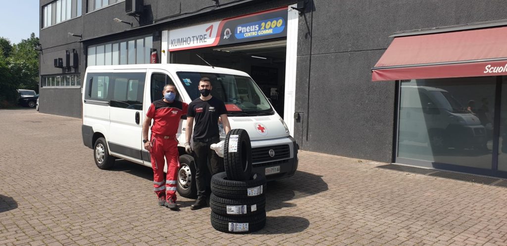 Kumho Croce Rossa Italiana gommista Pneus2000 Centro Gomme