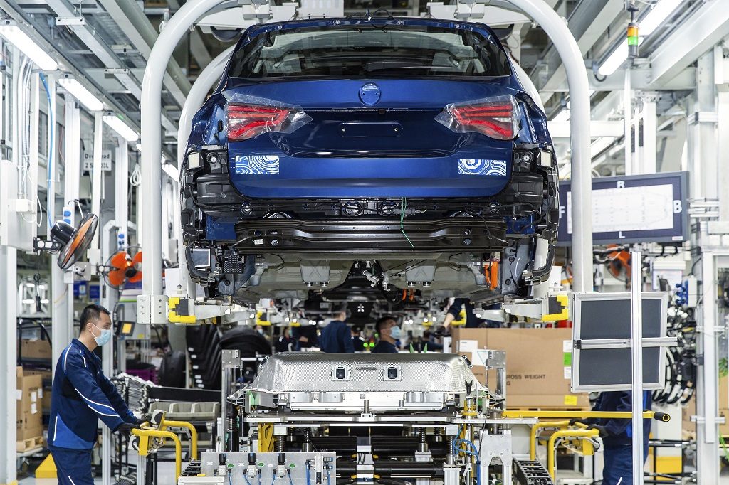 produzione BMW iX3 vendite