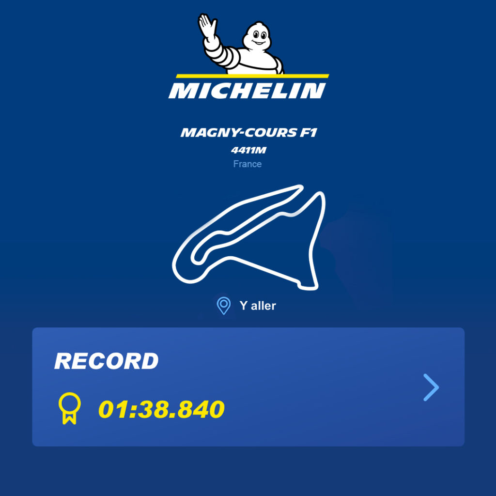 Amatore modalità Michelin Track Connect disponibile appassionati nuova