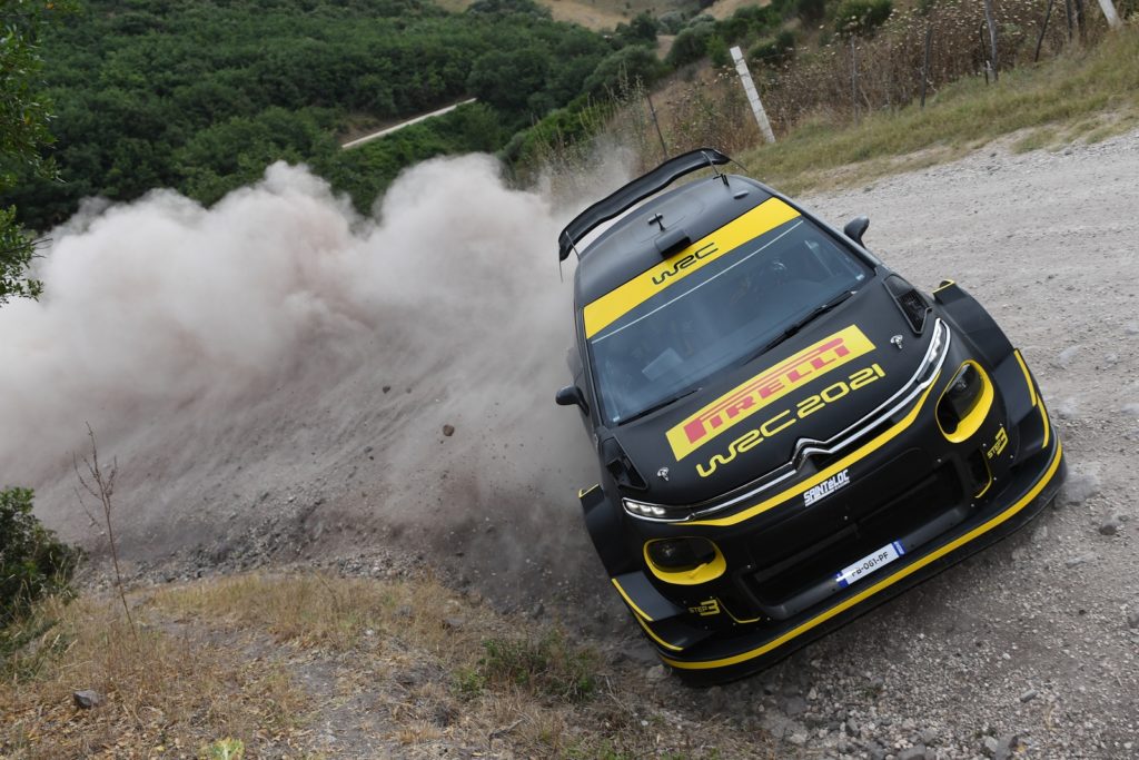 pneumatici Pirelli rally Sardegna test sviluppo gomme WRC 2021