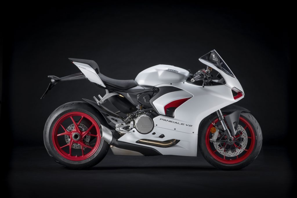 White Rosso nuova livrea Ducati Panigale V2 colori colore bianco