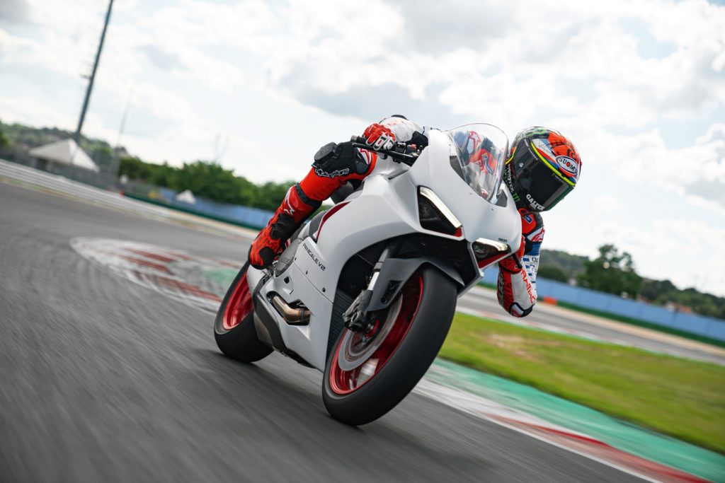 White Rosso nuova livrea Ducati Panigale V2 colori colore bianco
