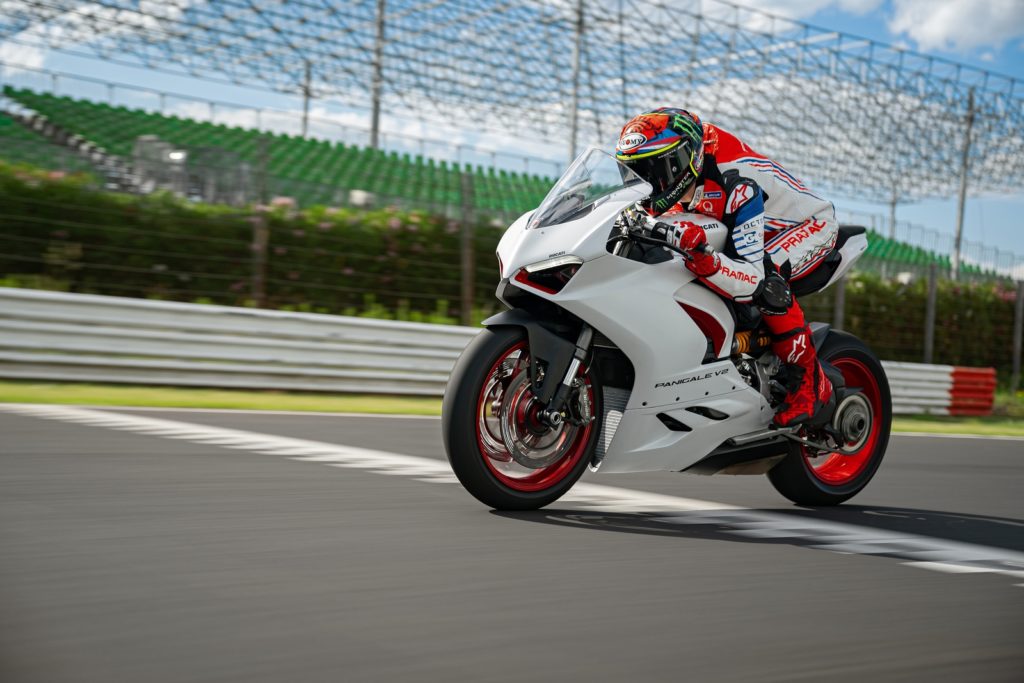 White Rosso nuova livrea Ducati Panigale V2 colori colore bianco