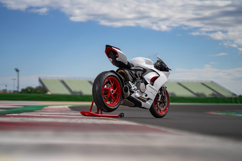 White Rosso nuova livrea Ducati Panigale V2 colori colore bianco