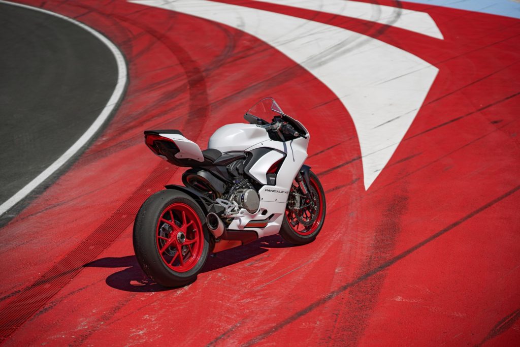 White Rosso nuova livrea Ducati Panigale V2 colori colore bianco