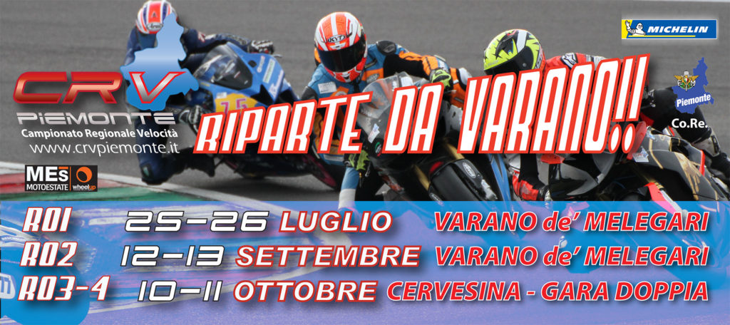 Campionato Regionale Velocità Piemonte CRV pneumatici Michelin