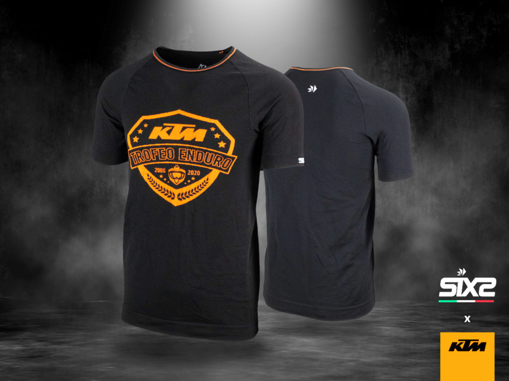 Per il Trofeo Enduro KTM 2020, SIXS crea la maglietta speciale TS1