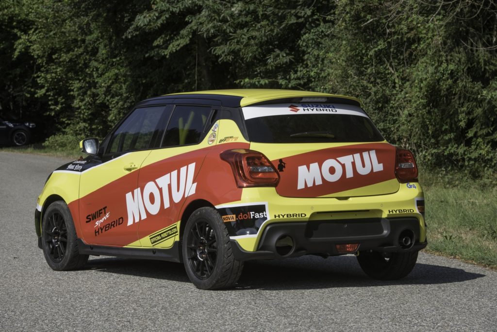 Swift Sport Hybrid R1 Suzuki il debutto al 33° rallyLana