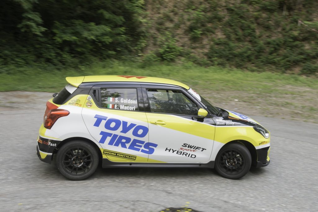 Swift Sport Hybrid R1 Suzuki il debutto al 33° rallyLana
