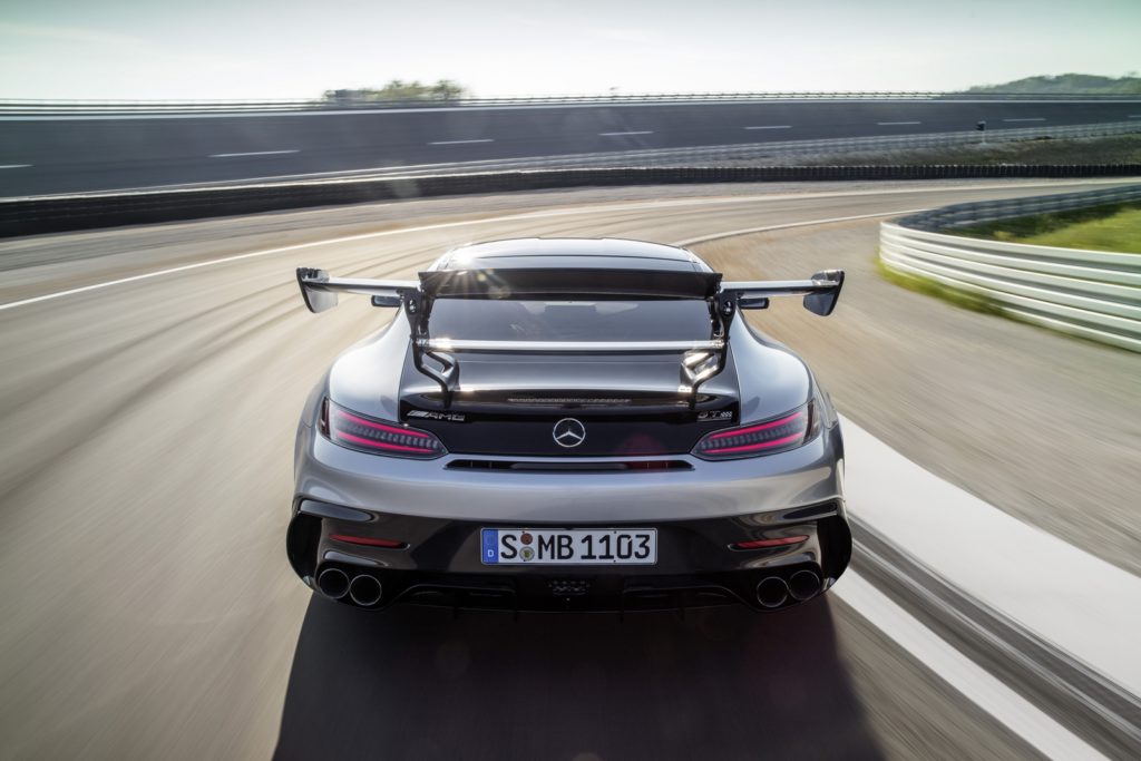 Mercedes-AMG GT Black Series nuova supercar pneumatici michelin