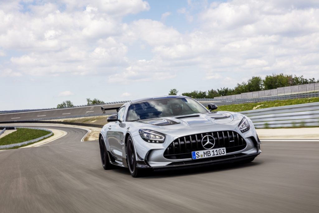 Mercedes-AMG GT Black Series nuova supercar pneumatici michelin