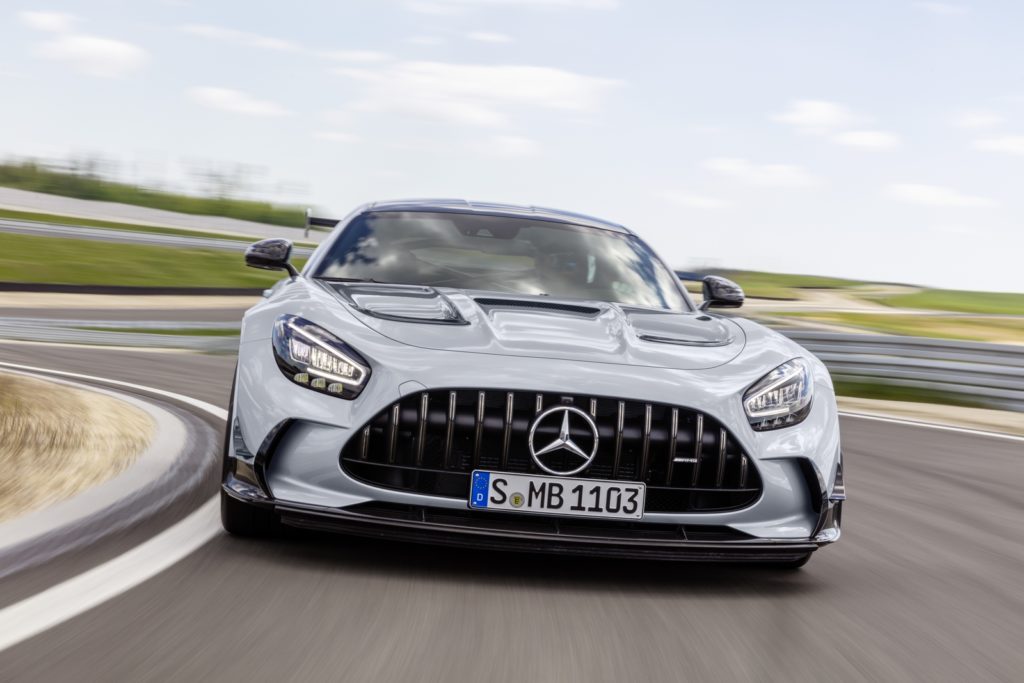 Mercedes-AMG GT Black Series nuova supercar pneumatici michelin