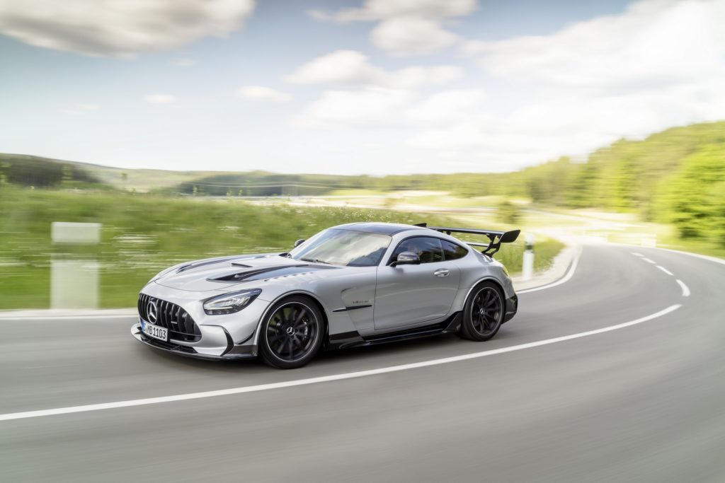 Mercedes-AMG GT Black Series nuova supercar pneumatici michelin