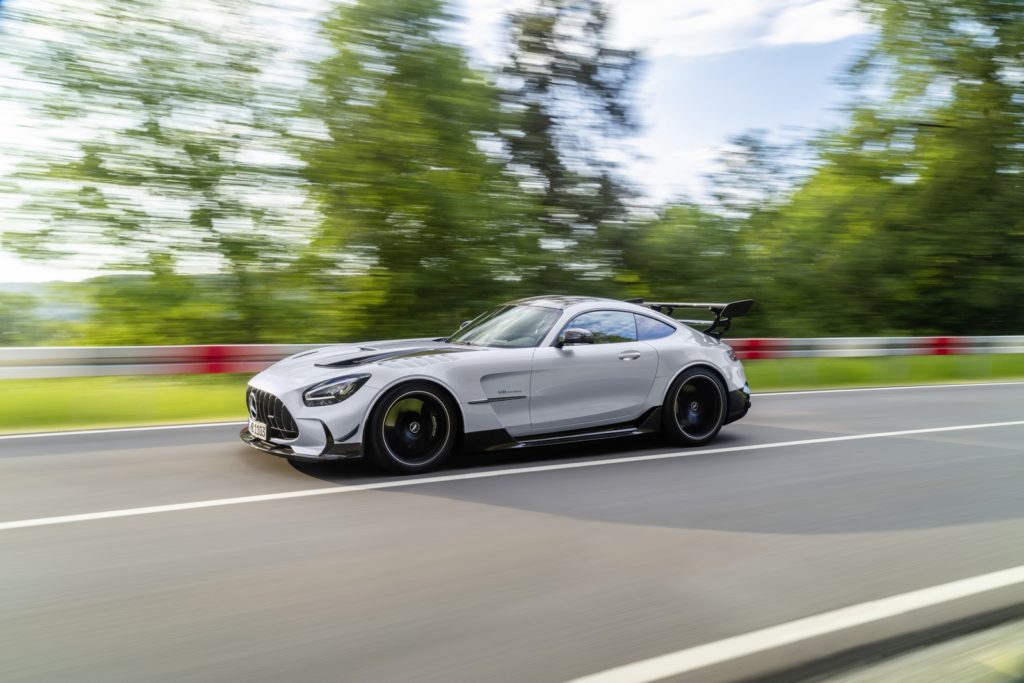 Mercedes-AMG GT Black Series nuova supercar pneumatici michelin