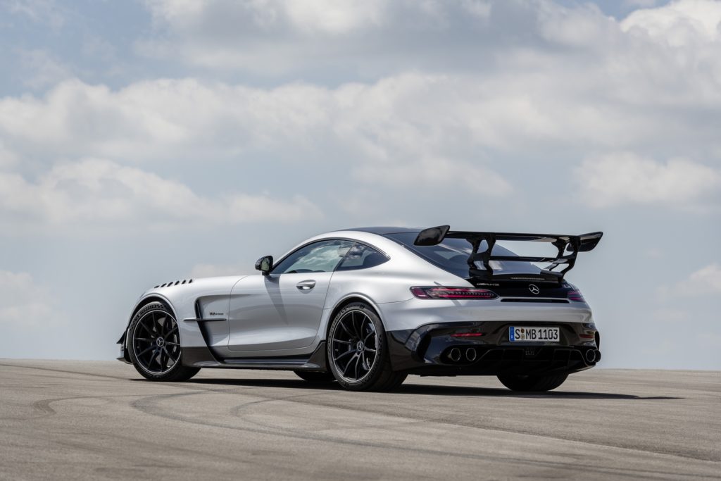 Mercedes-AMG GT Black Series nuova supercar pneumatici michelin