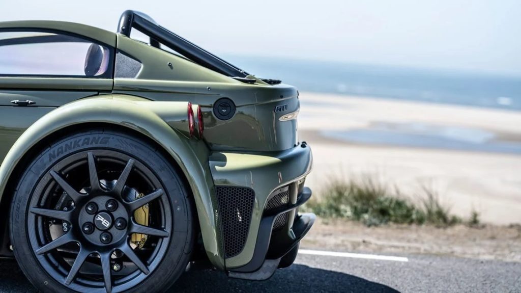 Donkervoort D8 GTO-JD70 gomme Nankang AR-1 pneumatici