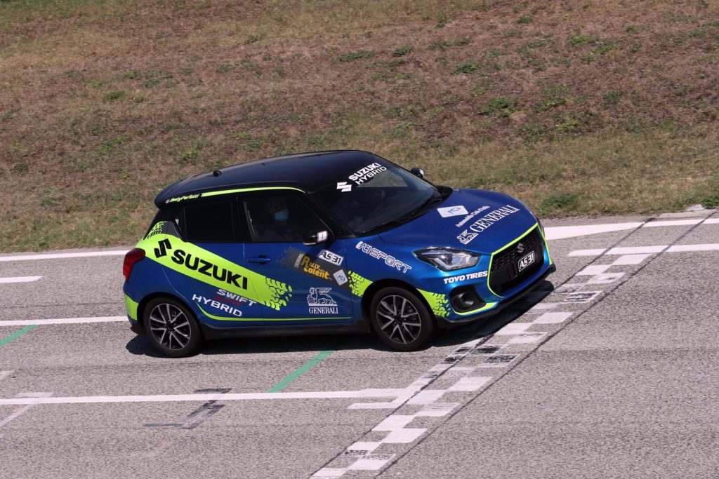 Aci Rally Italia Talent 2020 Cuneo Swift Sport Hybrid Circuito Busca