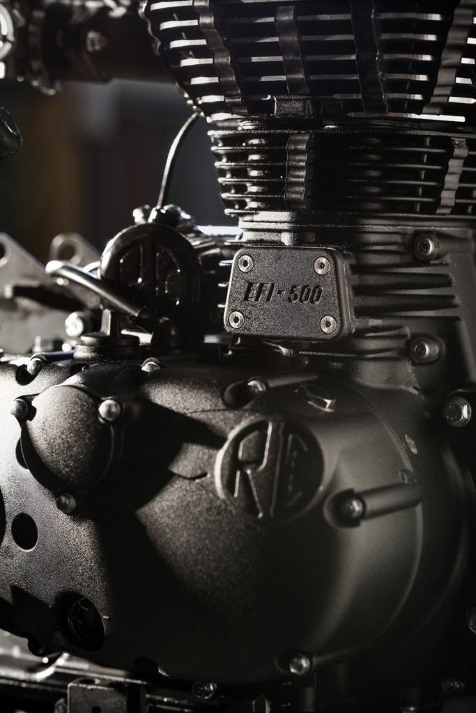 Classic Tribute Black Royal Enfield Moto da collezione